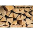 Palivové štípané dřevo dlouhé 25-30 cm - měkké dřevo syrové